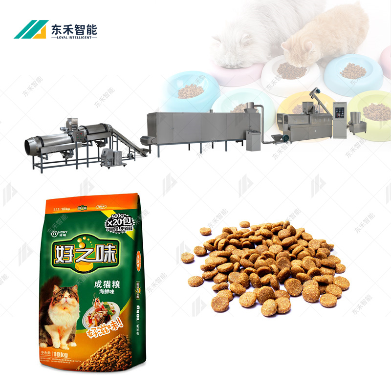 狗粮猫粮膨化机动物饲料加工设备 饲料膨化机